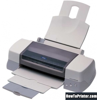 Reset Epson 1290 printer by Resetter program