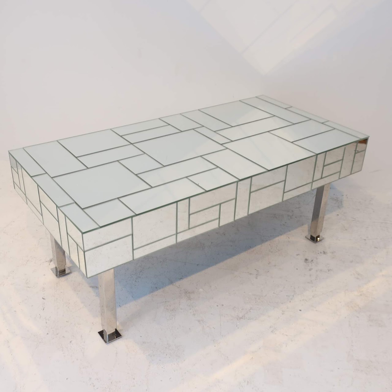 Mirrored Coffee Table