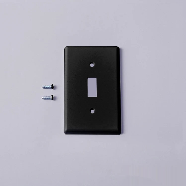 Zwart-Wit Wandcontactdoos Paneel Kunststof Oppervlak Eenvoudige Installatie en Modern Design Perfect voor Thuis en Kantoor Veilig en Efficiënt