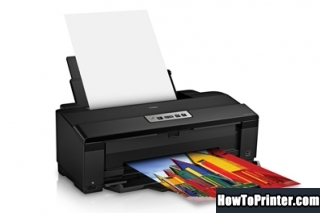 Reset Epson 1430 printer by Resetter program