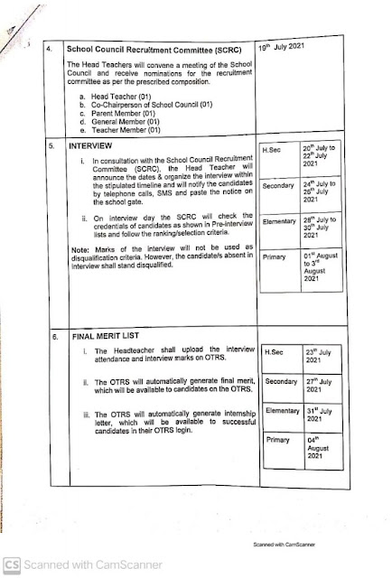 Punjab School Teacher Interns STI Recruitment Policy Download Online