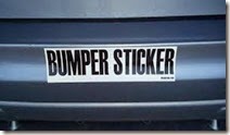 bumpersticker