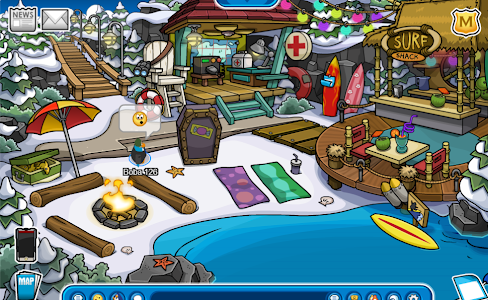 Club Penguin Medieval Party 2013 Preparations