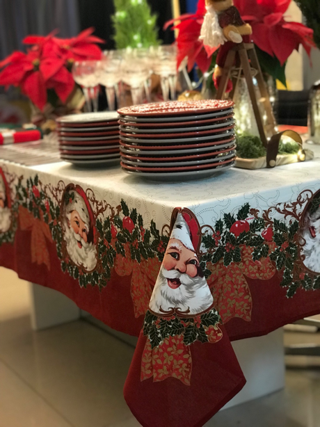 mesa de natal lar doce casa