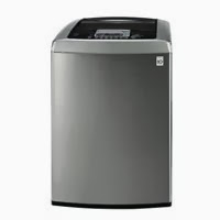  LG WT1201CV 4.5 Cu. Ft. Graphite Steel Top Load Washer - Energy Star