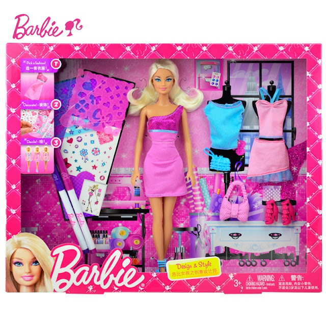 Đồ chơi thiết kế cùng Barbie BCF81