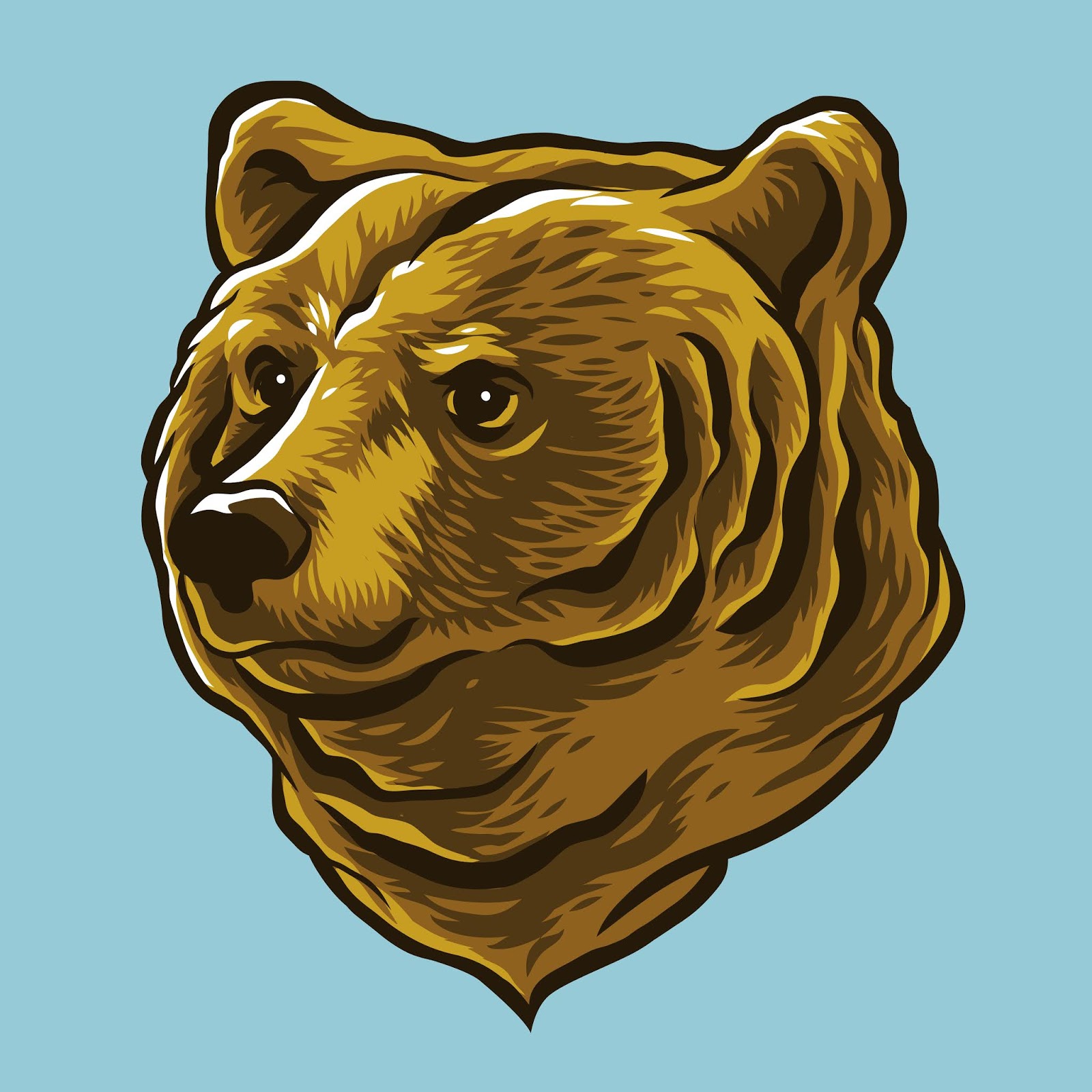 Hand Drawn Style Bear Head Illustration Free Download Vector CDR, AI, EPS and PNG Formats Hand Drawn Style Bear Head Illustration Free Download Vector CDR, AI, EPS and PNG Formats