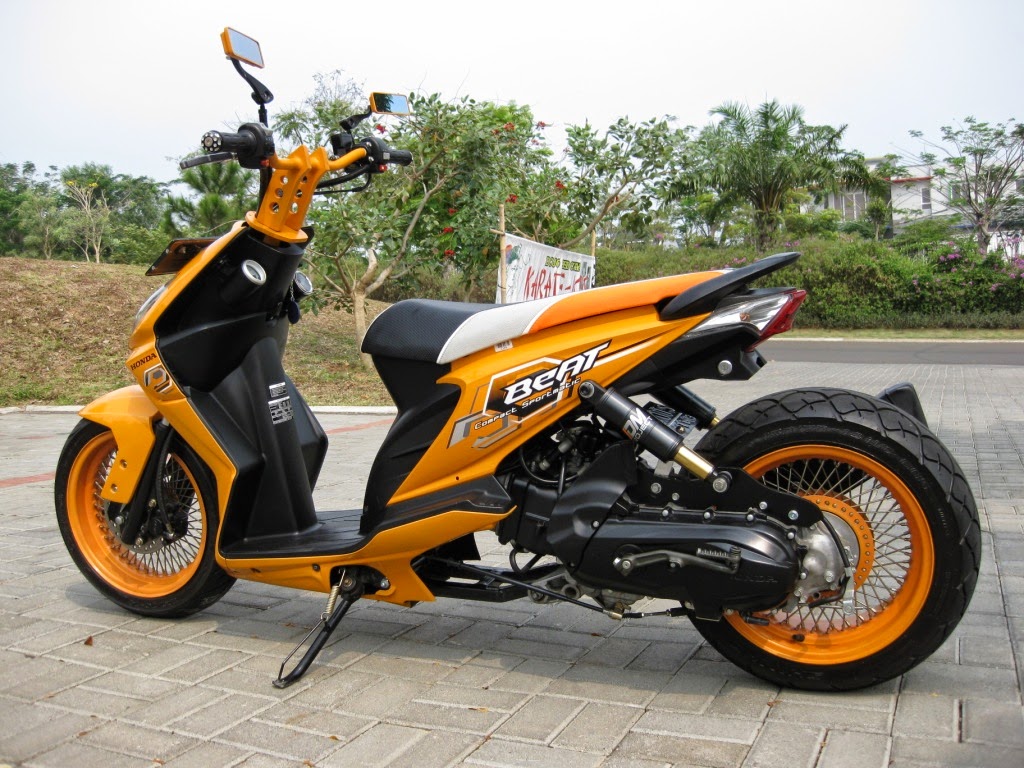 modifikasi honda cb150r putih