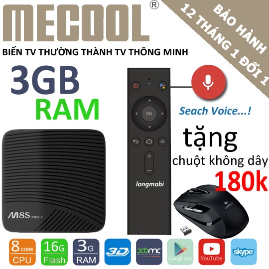 Android tv box mecool m8s prol