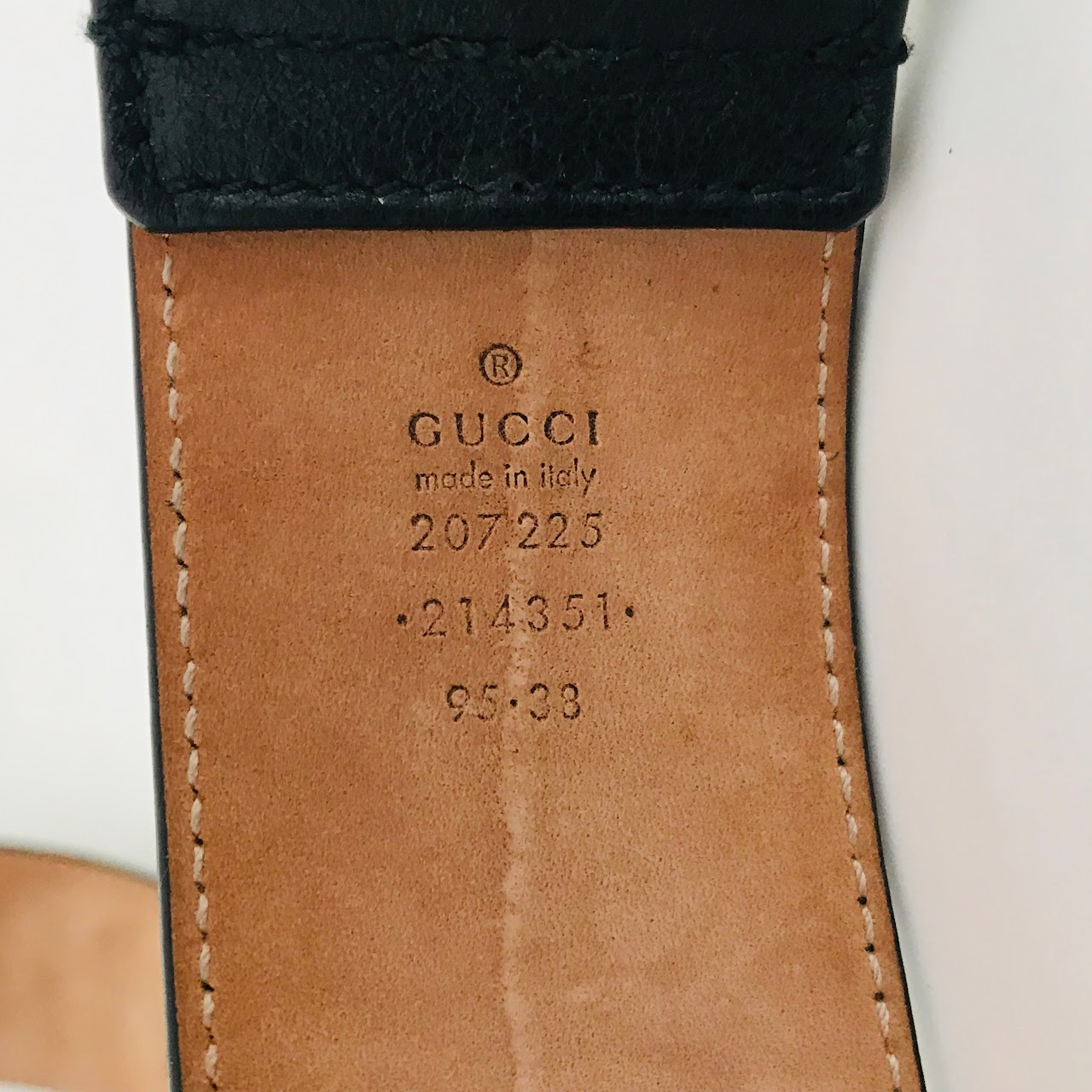 Gucci Studded Leather Belt