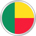 Animated Beninese flag icon
