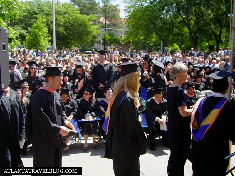 university graduation ceremony