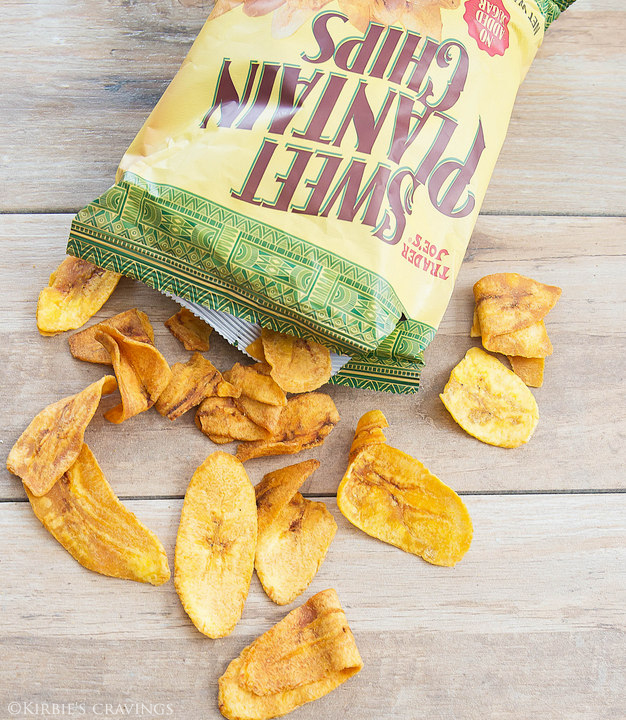 overhead photo of Sweet Plantain Chips