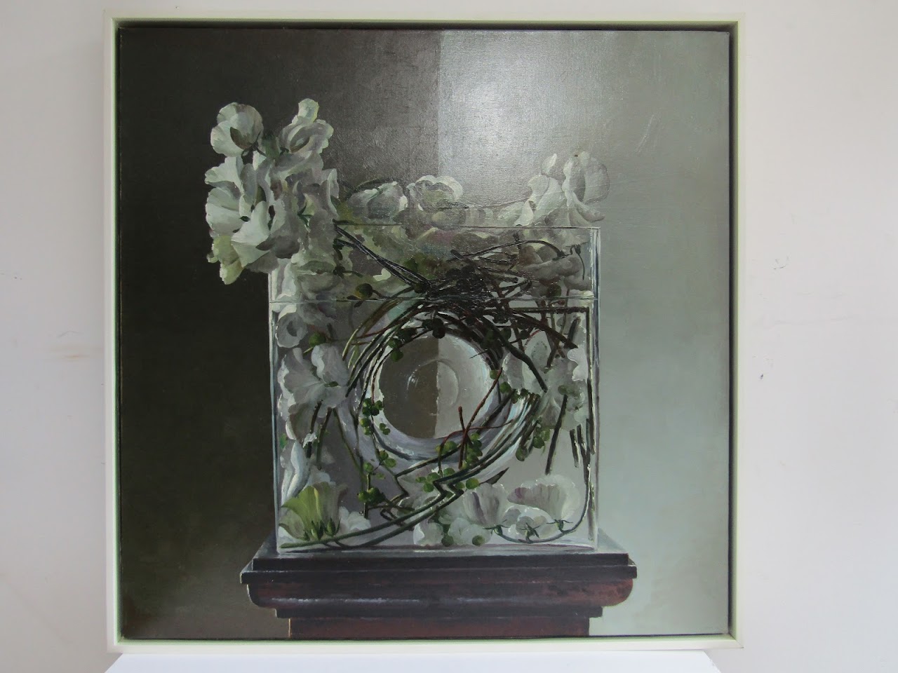 Unsigned Hydrangea Serigraph