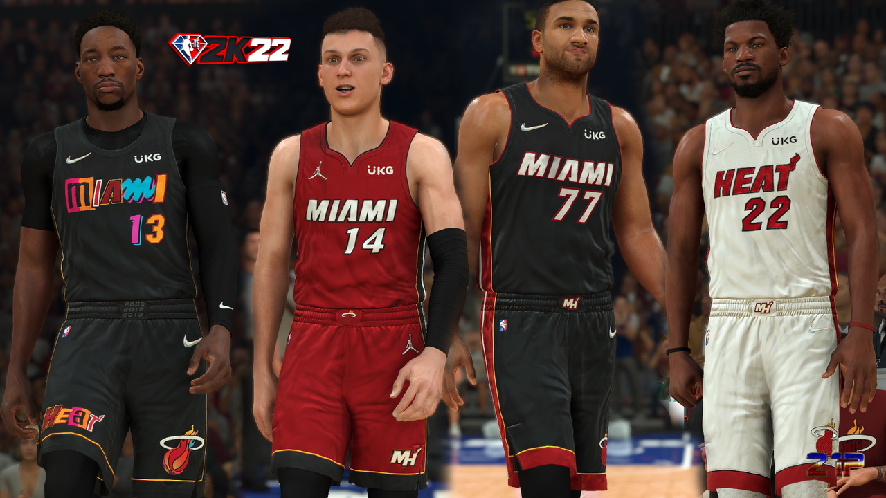 HOW TO MAKE THE MIAMI HEAT VICE VERSA UNIFORMS IN NBA 2K23 l NBA 2K23 