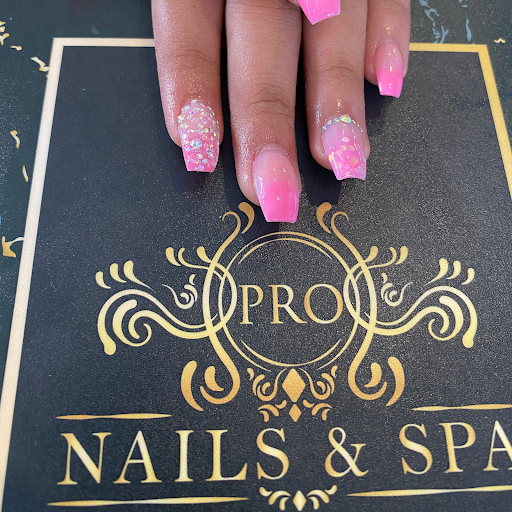 Pro Nails and Spa logo