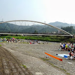 bridge in Akiruno in Akiruno, Japan 