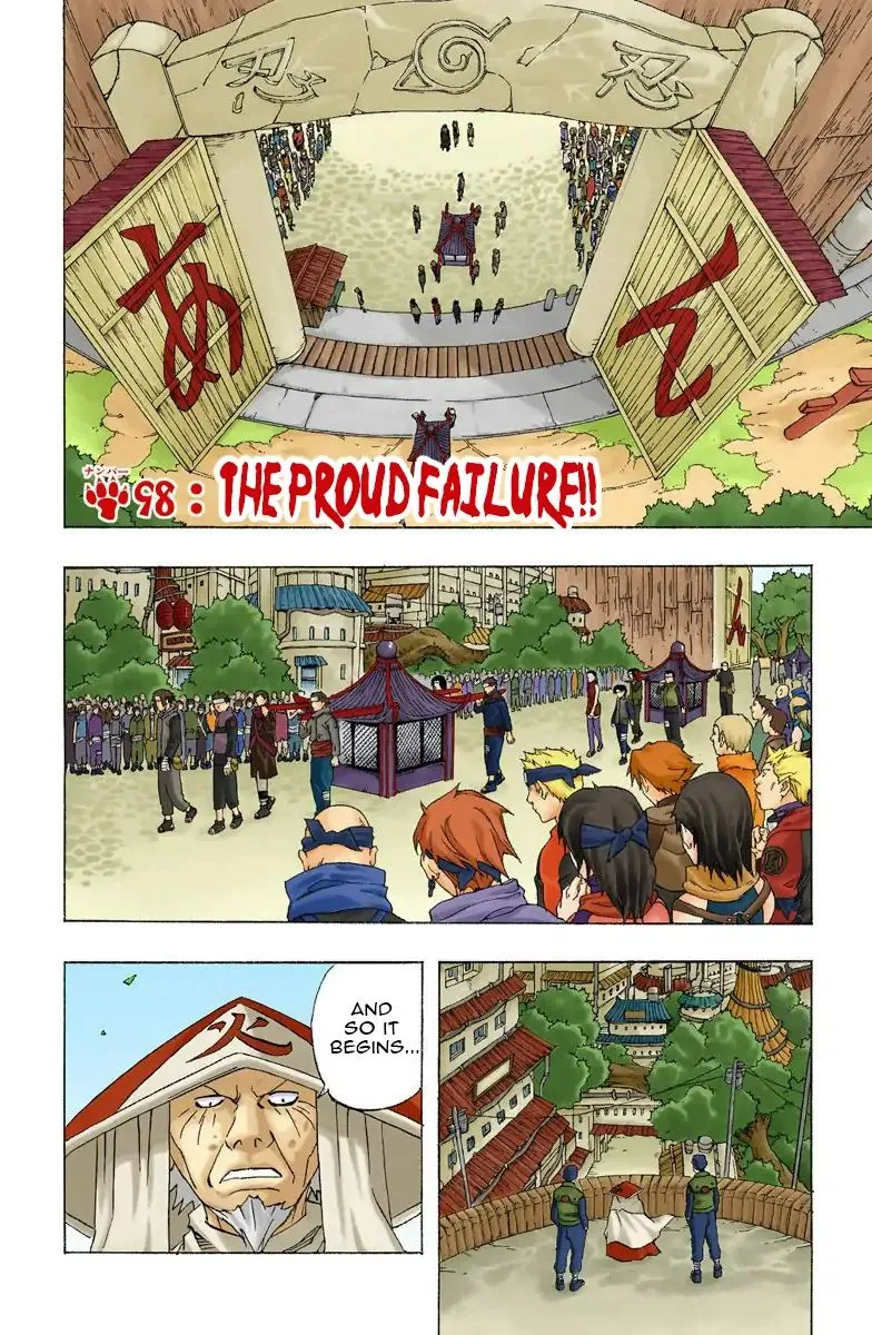 Chapter 98 The Proud Failure!! Page 0