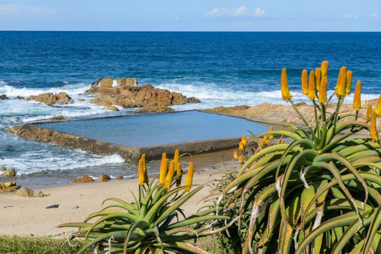 Margate tidal pool is one of 21 tidal pools on the KZN South Coast.