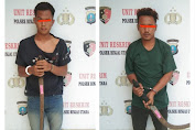 Usai Viral Gerombolan Genk Motor Konvoi Acungkan Klewang dan Clurit di Binjai, Dua Kawanan Pelaku Diringkus Polisi