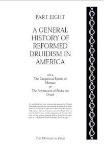 Cover of Reformed Druids's Book Anthology 08 A General History