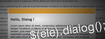 jQueryUIのDialogをカスタマイズする6つの物凄く細かい小技