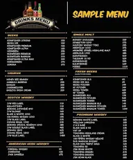 Agent Jack’s menu 1