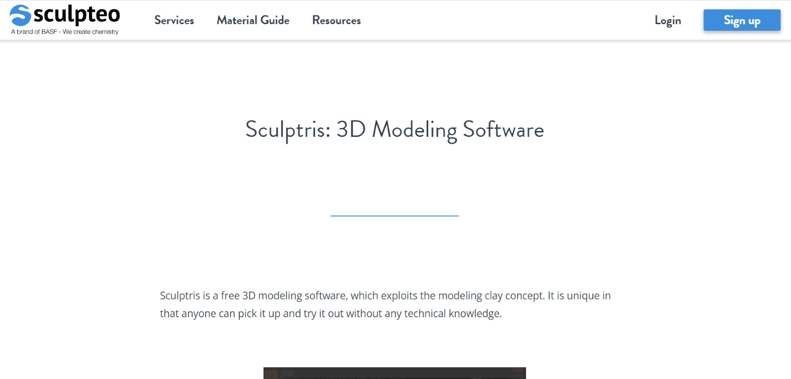 조각가 |  최고의 3D 모델링 소프트웨어