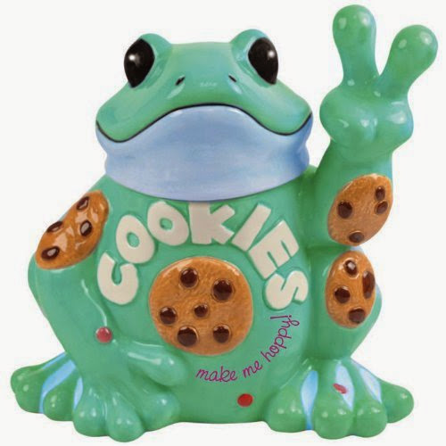  Westland Giftware Peace Frogs Peace Frogs Cookie Jar, 10-Inch