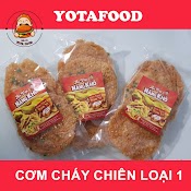 Cơm Cháy Chiên Mắm Hành Loại 1 ( Giòn Ngon - Đậm Vị ) | 1 Gói - 3 Bánh | Đồ Ăn Vặt Yotafood