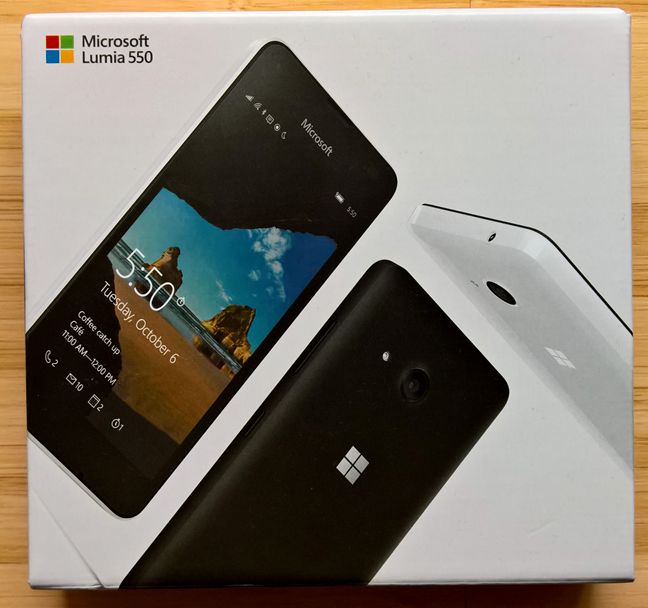 Microsoft Lumia 550, Windows 10 Mobile, smartphone, review, prestaties, batterij