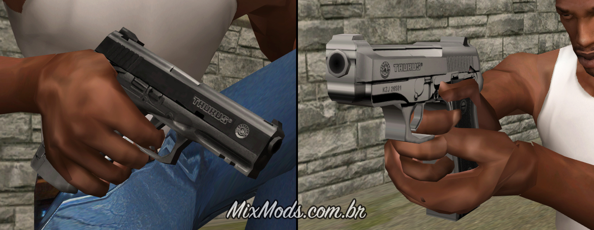 Added 70 Weapons Pack (70 novas armas adicionadas) - MixMods