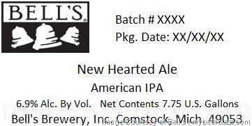 Bell’s Brewery - New Hearted Ale