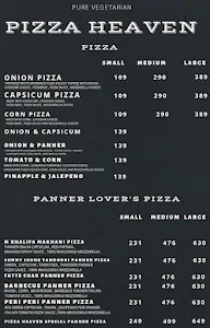 Pizza Heaven menu 2