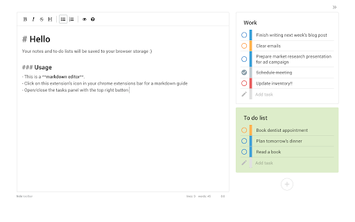 Notes Dashboard