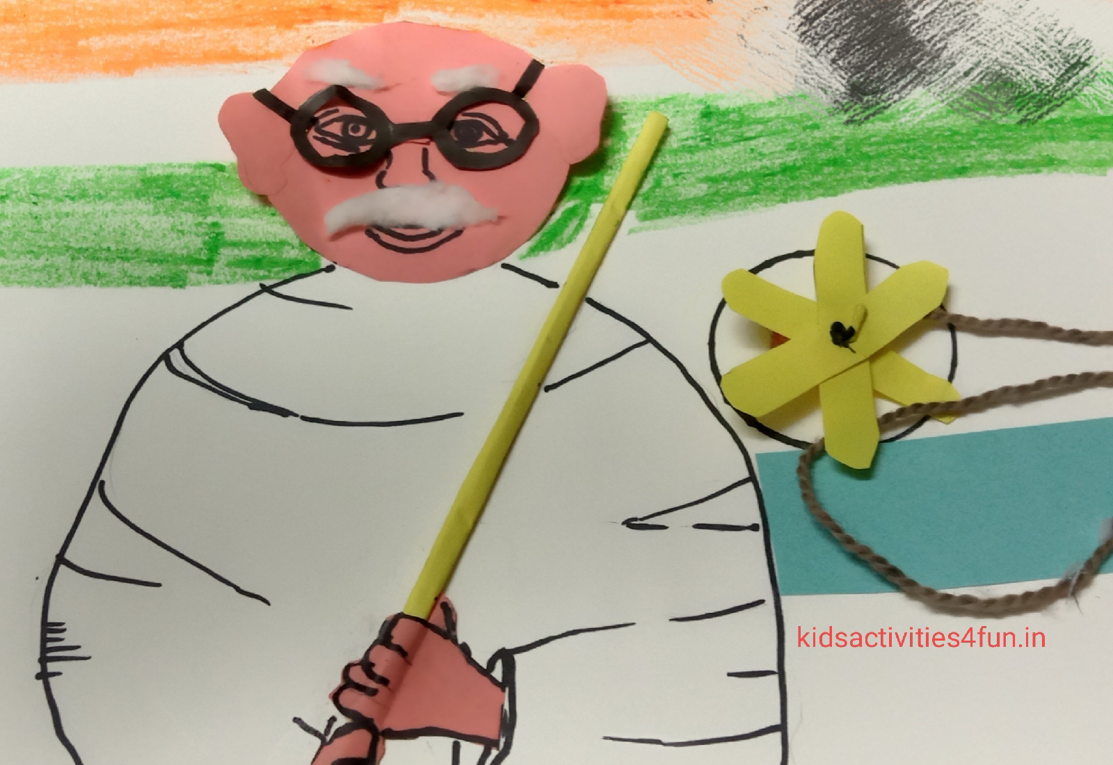 Independence Day drawing Easy Swatantra Diwas drawing ideas for kids