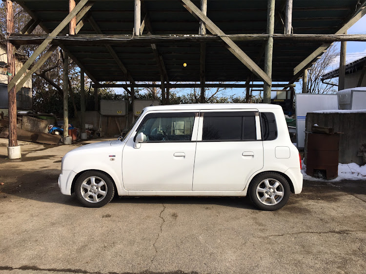 アルトラパンの車高調整・DIY・レッドメモリー・エムズガレージに関するカスタム事例の投稿画像10枚目