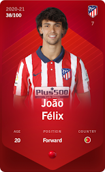 João Félix 2020-21 • Rare 38/100