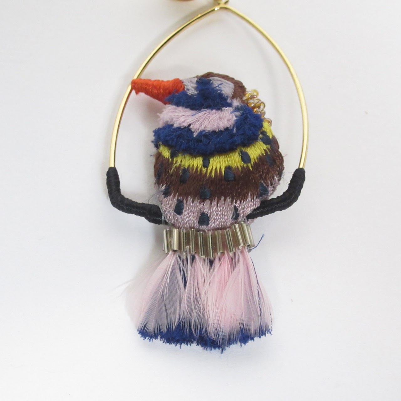 Mignonne Gavigan New Woodpecker Swing Earrings