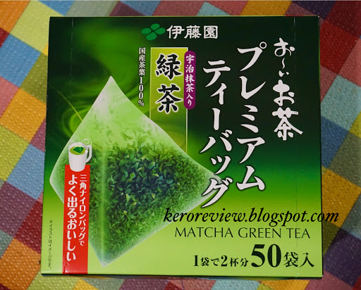 รีวิว อิโตเอ็น ชาเขียวมัทฉะ 50 ถุงชา (CR) Review premium green tea 50 tea bags, Itoen Brand.