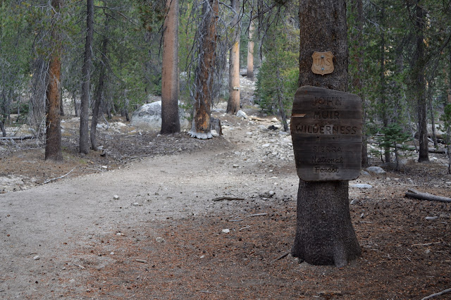 John Muir Wilderness sign