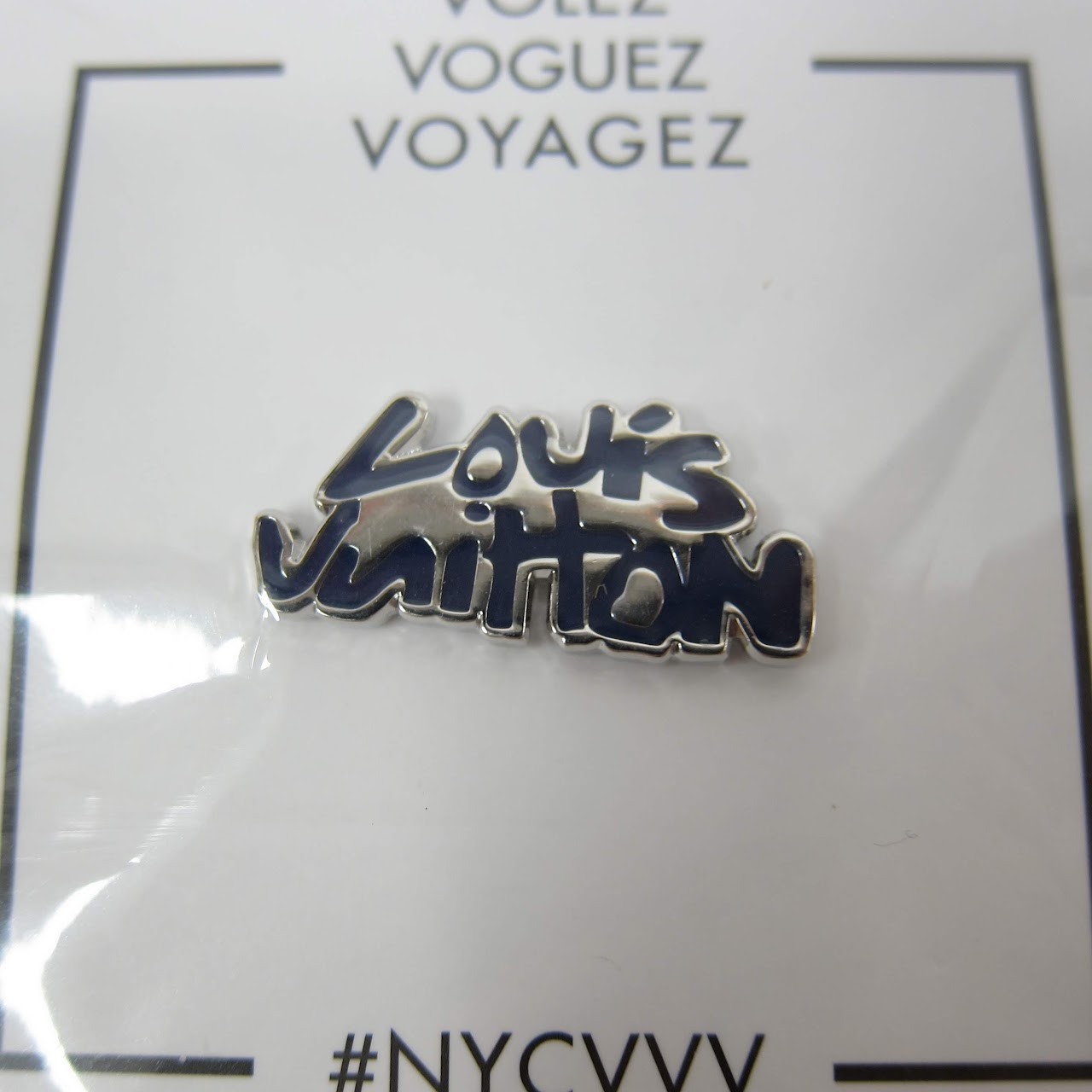 Louis Vuitton X Pintrill Volez Voguez Voyagez Vintage Pin