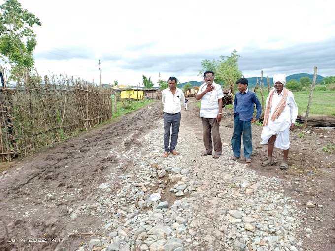 हिवरकर यानि केली नुकसान झालेल्या कोरपना तालुक्यातील तसेच धानोली तांडा येथील शेतीची व घरांची पाहणी