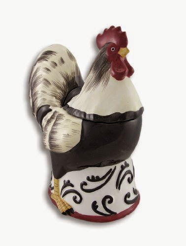  Ceramic Rooster Cookie Jar