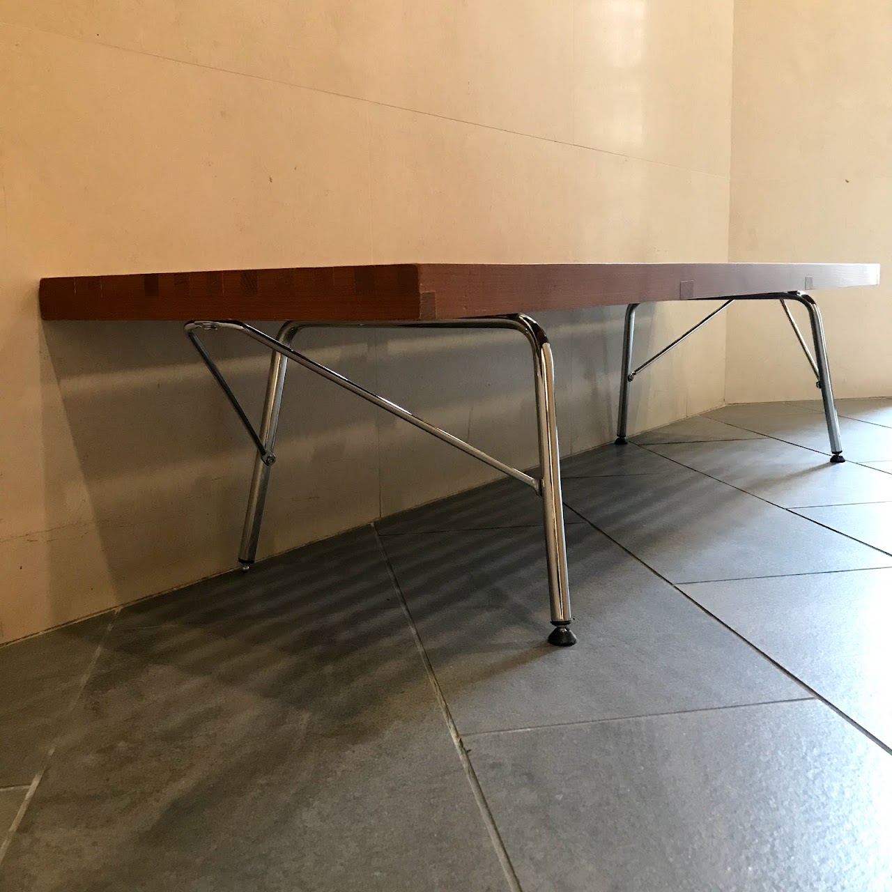 Modern Slat Bench #2