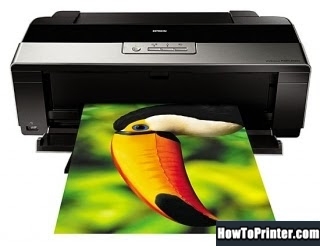 Reset Epson R1900 printer with Epson reset software