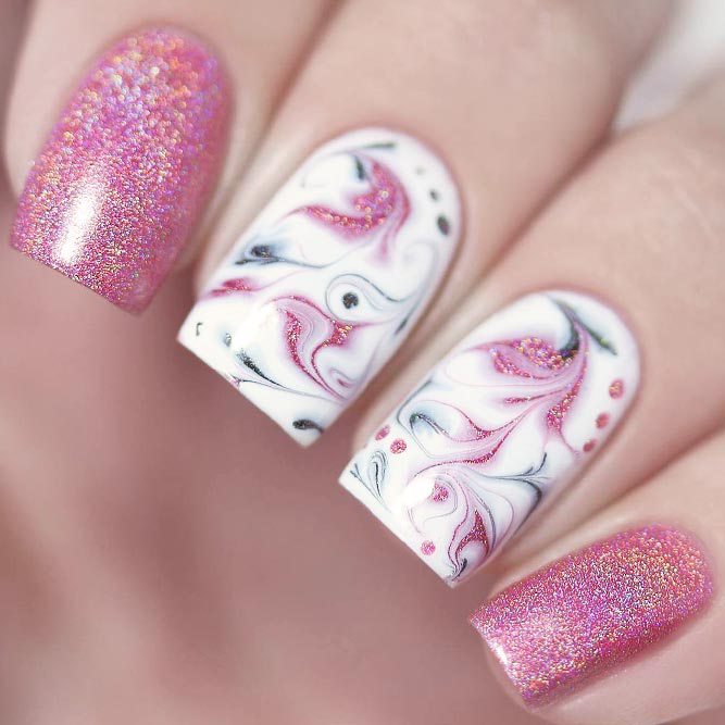 Pink Nails Designs to Look Romantic and Girly - Fashionre