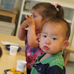 LePort Montessori Preschool Toddler Program Huntington Pier  snack time