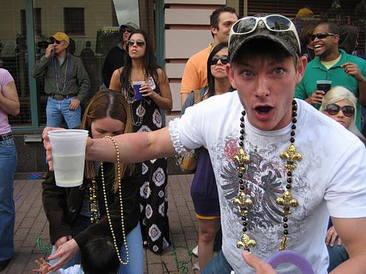 Mardi Gras. Downtown Lafayette