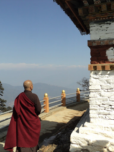 Ký sự chuyến hành hương Bhutan đầu xuân._Bodhgaya monk (Văn Thu gởi) DSC06693